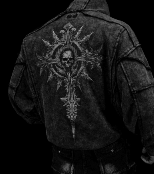 Ruined Oversized HODDIE [Ghost]